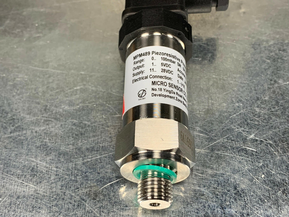 MPM489 Pressure Transmitter Analog Output MicroSensor MP489F22B1C2G