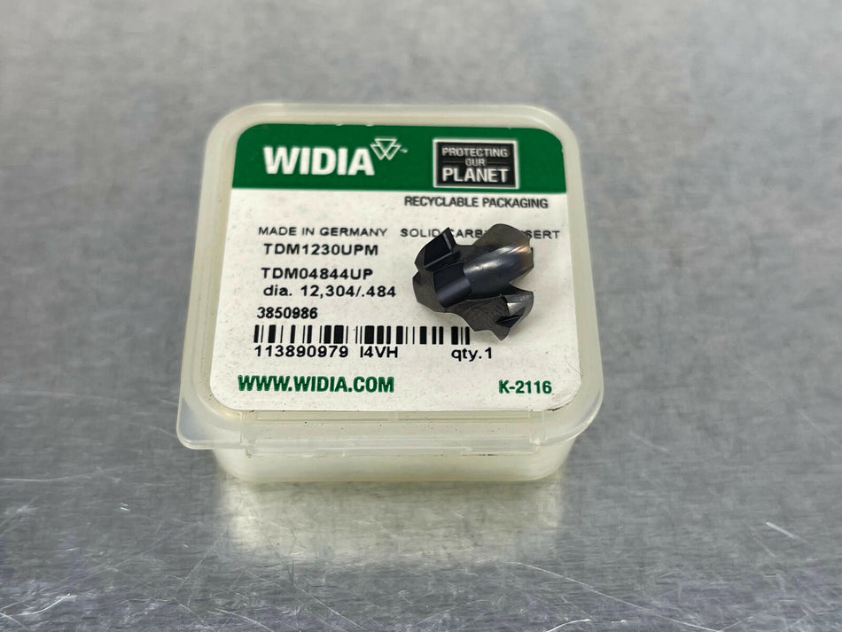 Widia TDM1230UPM Carbide Drill Insert Victory TDM04844UP K20F