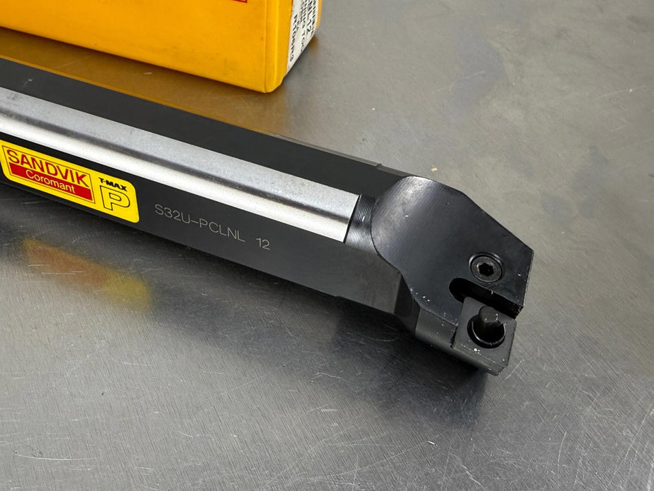 Sandvik S32U-PCLNL 12 Indexable Boring Bar 32mm CoroTurn CNMG Insert