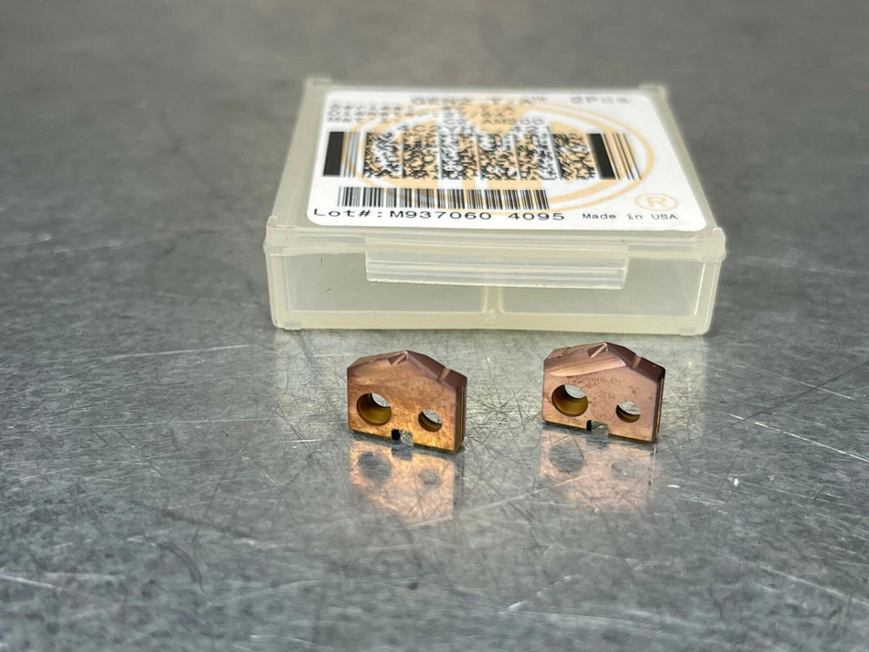 (2) AMEC 27/64" Carbide Spade Drill Insert Gen2 #Y T-A Allied 4C2YH-.421