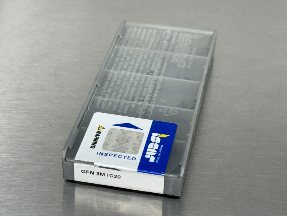 Iscar GFN 3M IC20 Carbide Insert 6001840 (Pack of 9)