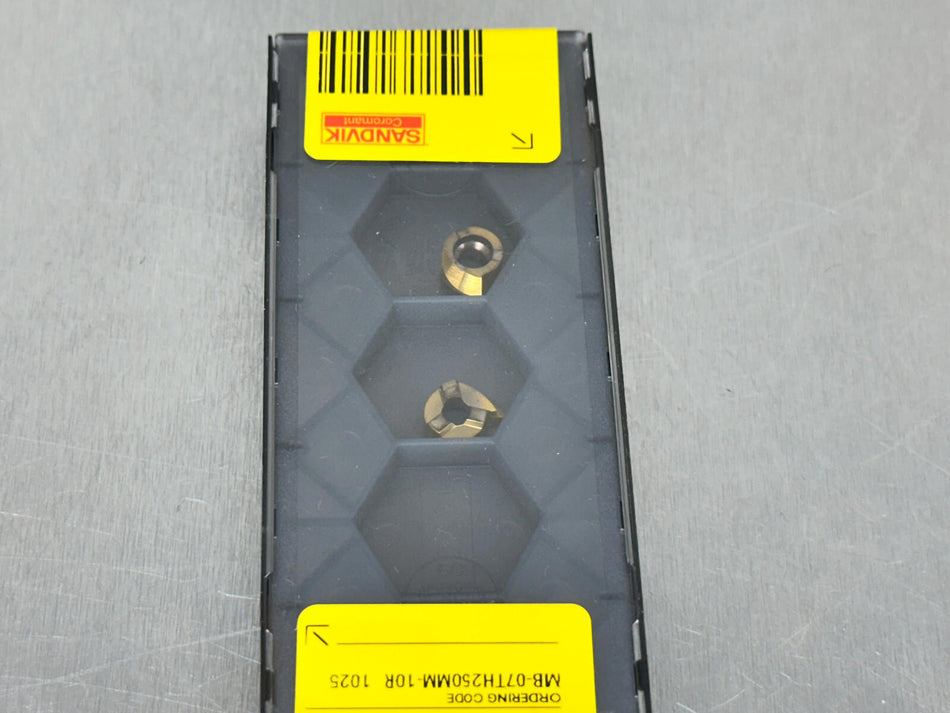 Sandvik MB-07TH250MM-10R 1025 Carbide Insert CoroCut MB (Pack of 2)