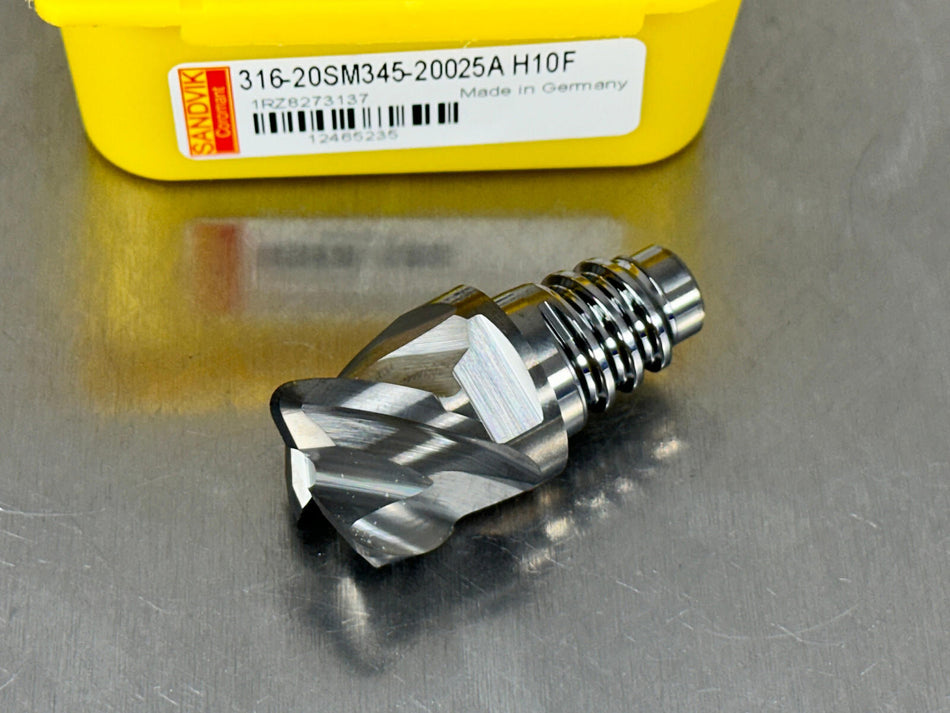 Sandvik CoroMill 316 Carbide Head 20mm Insert 316-20SM345-20025A H10F