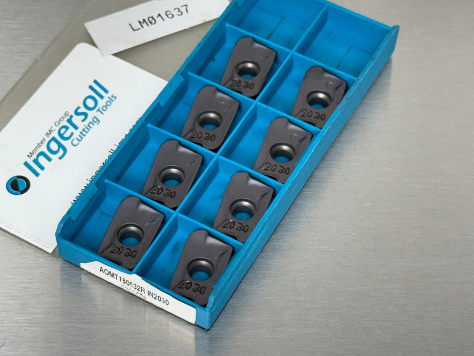 Ingersoll AOMT180532R IN2030 Carbide Insert Grooving 5805673 (Pack of 8)