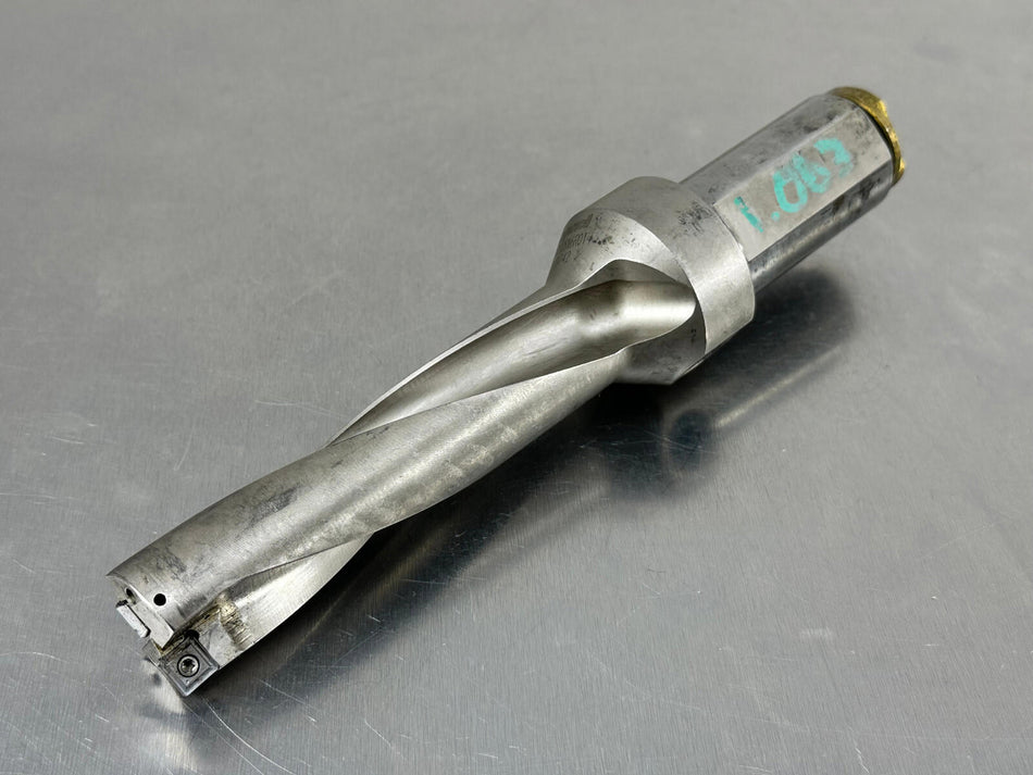 Ingersoll 1.063" (37mm) Indexable Insert Drill 4xD Quad Drill Q0270108N6R01