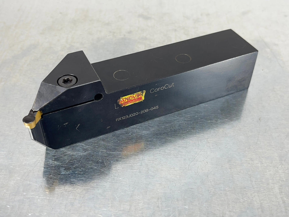 Sandvik RX123J020-20B-045 Indexable Tool Holder 1-1/4" Profiling CoroCut 1-2