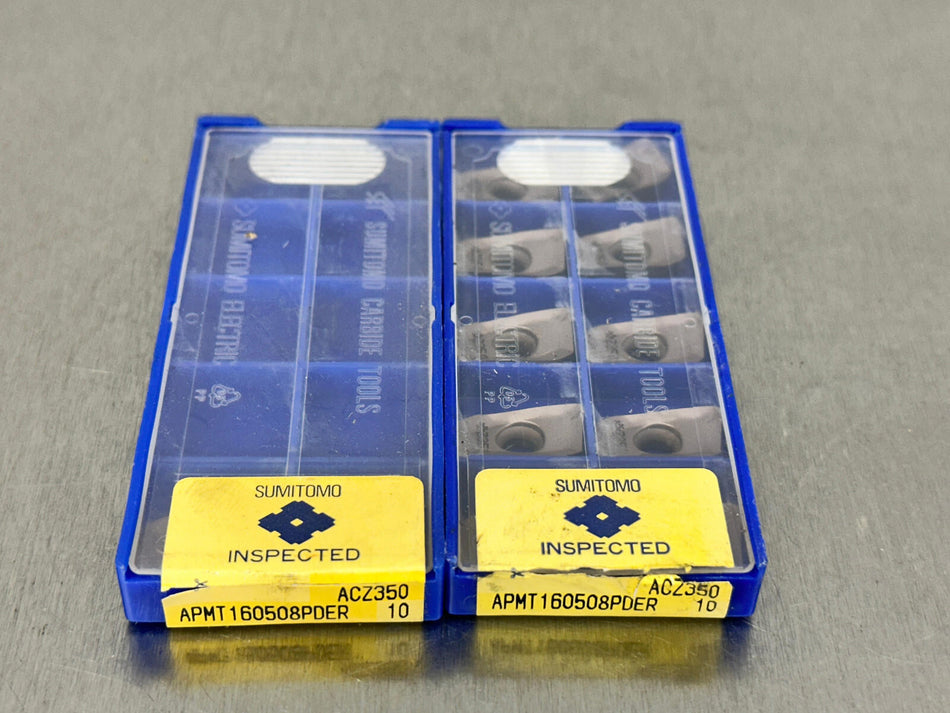 Sumitomo APMT160508PDER ACZ350 Carbide Insert (Pack of 11)