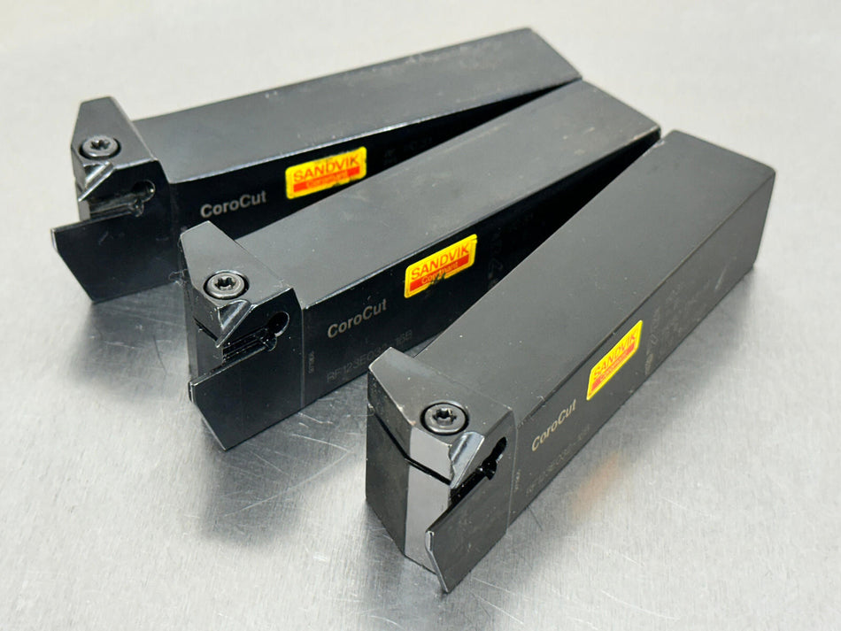 Sandvik RF123E032-16B Indexable Tool Holder 1" Parting Grooving CoroCut 1-2