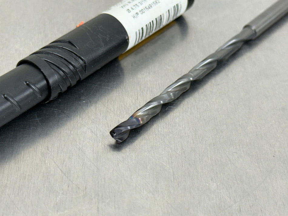 Guhring 3/16" Solid Carbide Drill 12xD 5525 Series Coolant Through 9055250047600