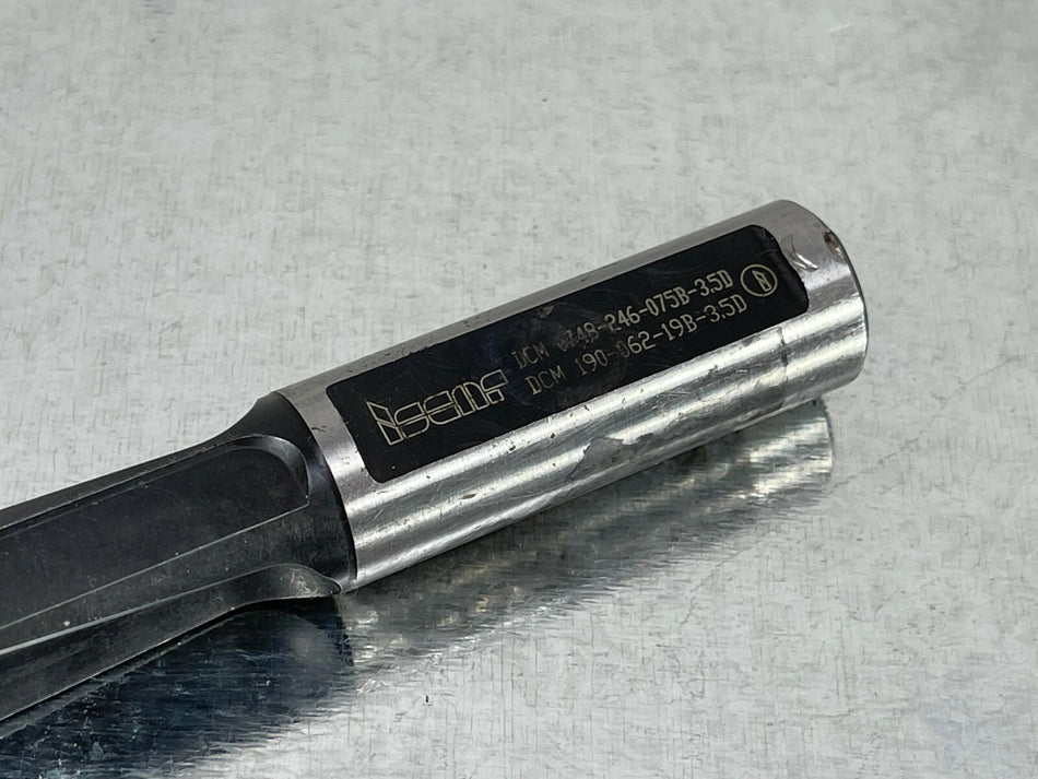 Iscar 19mm Indexable Insert Drill UnichamDrill DCM 190-062-19B-3.5D