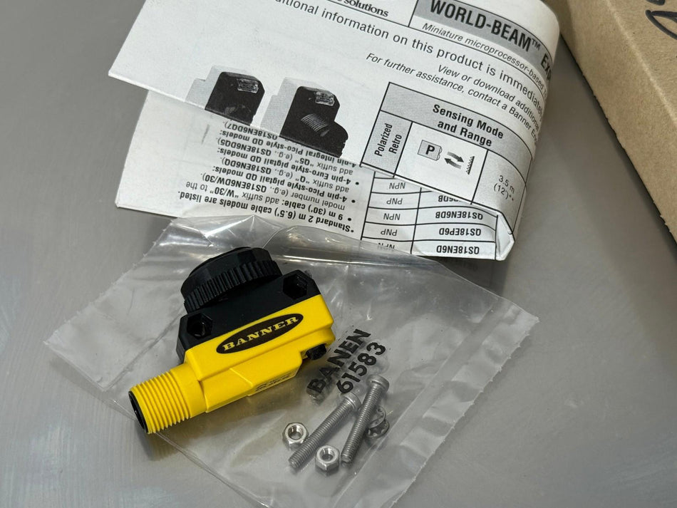 Banner QS18EP6DQ8 Photoelectric Sensor 71995 QS18