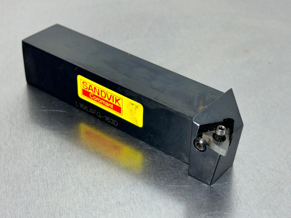 Sandvik L166.4FG-163D Indexable Threading Tool Holder Thread Turning T-Max 1"
