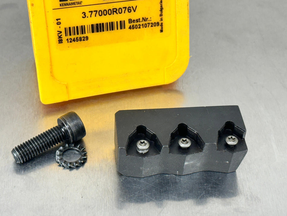 Kennametal 3.77000R076V Indexable Drill Cartridge HTS DFT 1245829