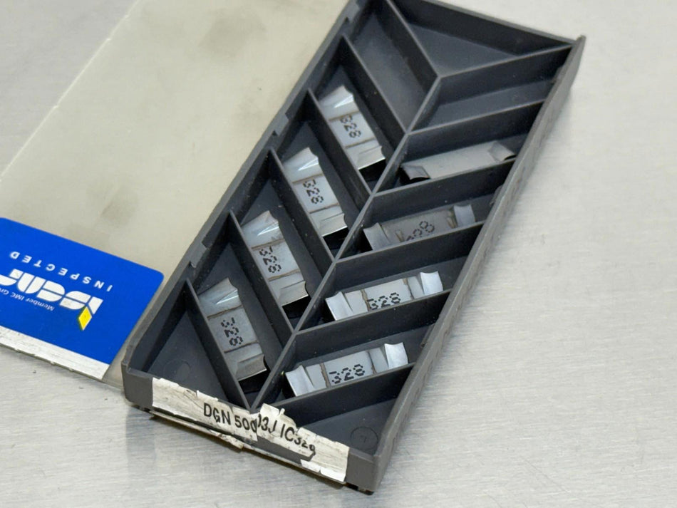Iscar DGN 5003J IC328 Carbide Insert 6002424 (Pack of 8)