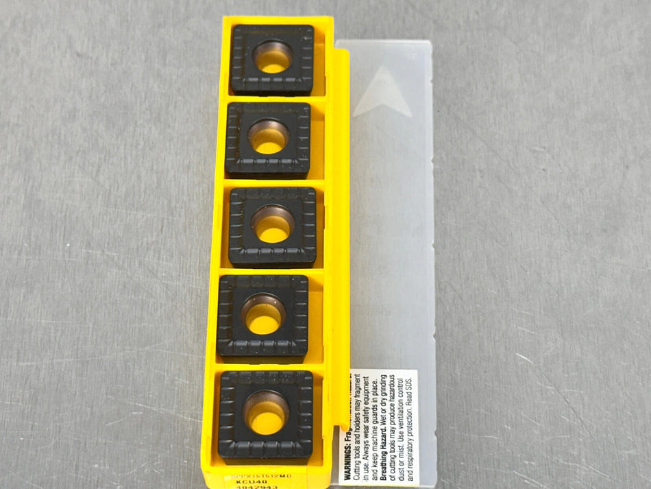 Kennametal SPPX15T512MD KCU40 Carbide Insert (Pack of 5)