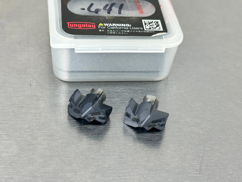 Tungaloy DMC163 / DMC0642 AH9130 Carbide Insert Drill Meister (Pack of 2)