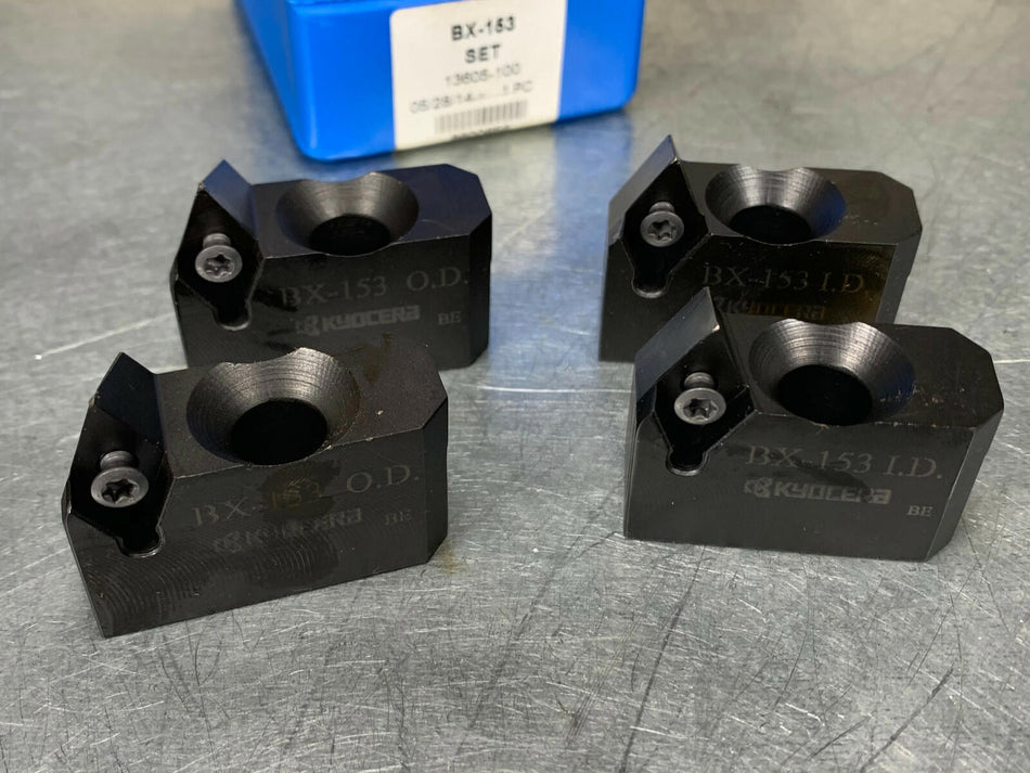 Kyocera BX 153 SET API Ring Groover Indexable Milling Cartridge Set 8600656