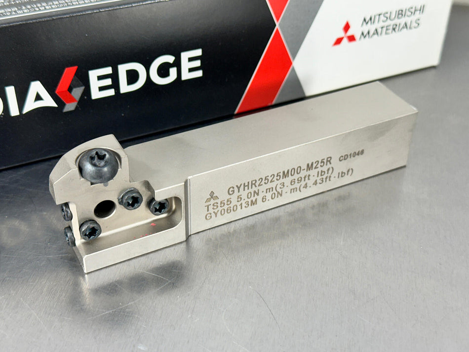 Mitsubishi GYHR 2525M00-M25R Indexable Tool Holder Modular Grooving