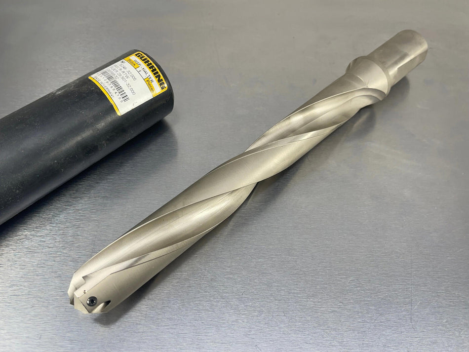 Guhring Drill Body 5248 Indexable Insert Tip 29.5mm - 32mm 7xD Coolant Through