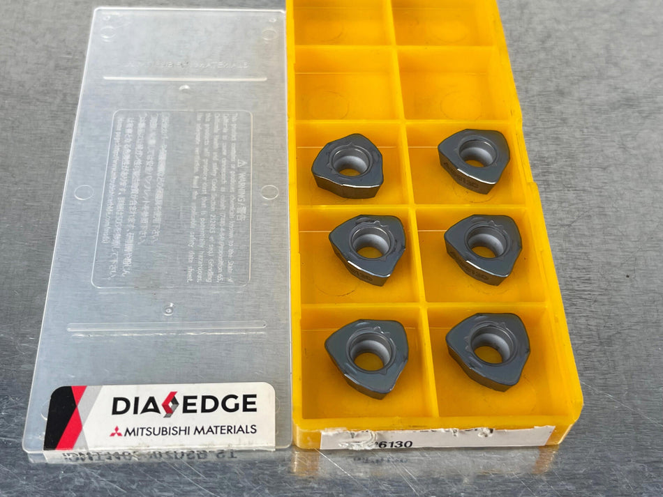 Mitsubishi JDMT140520ZDSR-ST MP6130 Carbide Insert (Pack of 6)