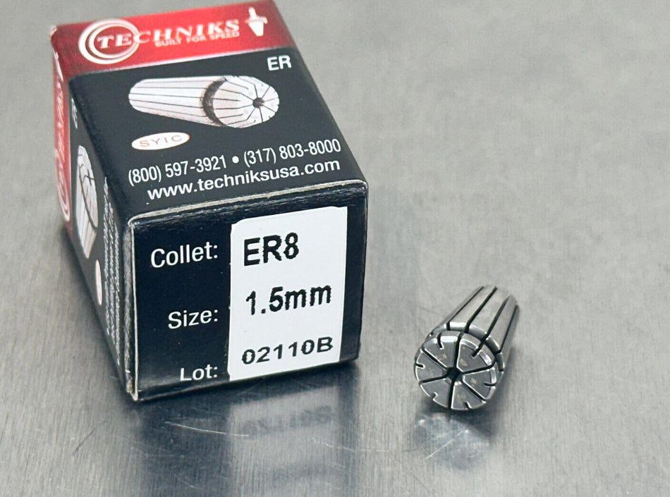 Techniks ER8 1.5mm Collet Precision Spring 04208-01.5