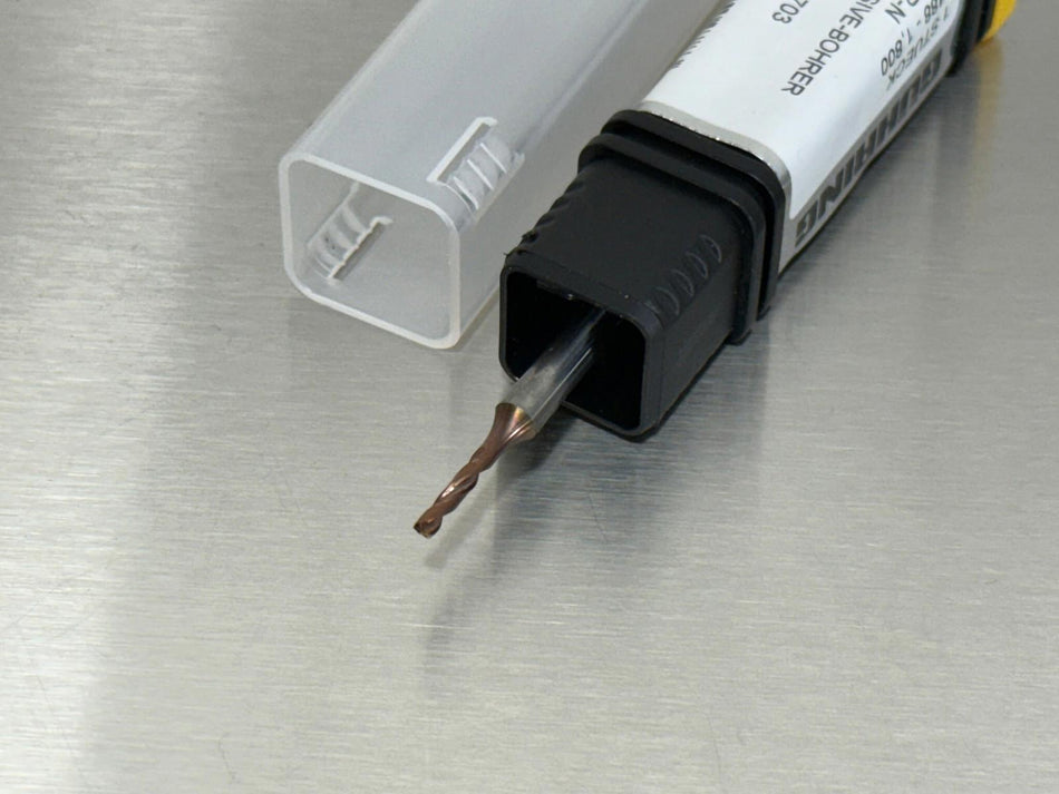 Guhring 1.8mm Solid Carbide Drill Coolant Through 3xD 6488 RT100 Micro