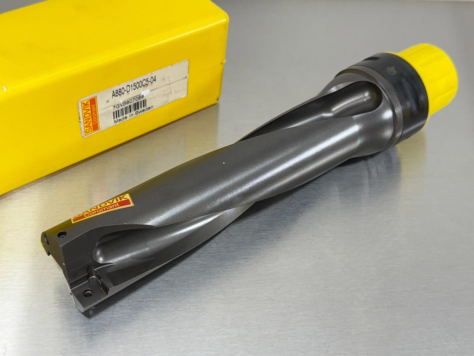 Sandvik 1.5" C5 Capto Indexable Insert Drill 1-1/2" A880-D1500C5-04