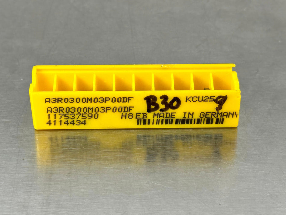 Kennametal A3R0300M03P00DF KCU25 Carbide Insert (Pack of 9)