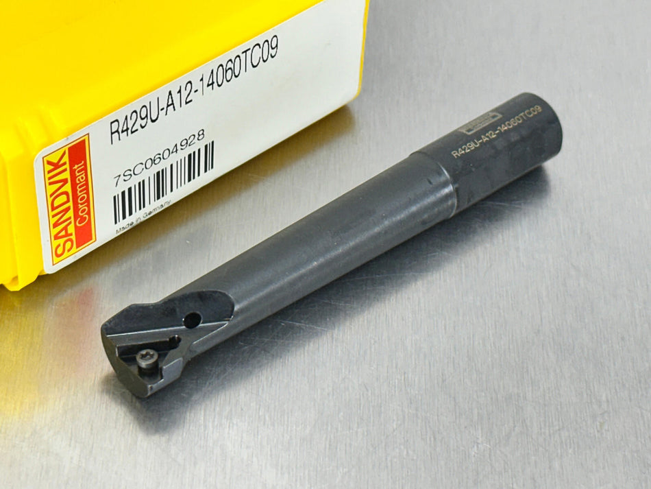 Sandvik R429U-A12-14060TC09 Indexable Boring Bar Fine Boring Head TCMT Insert