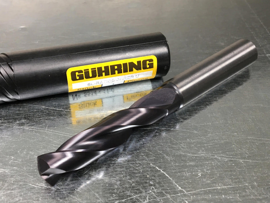 Guhring Carbide Drill 11.9mm, 3xD, Coolant Through 5514 RT100 U, Firex