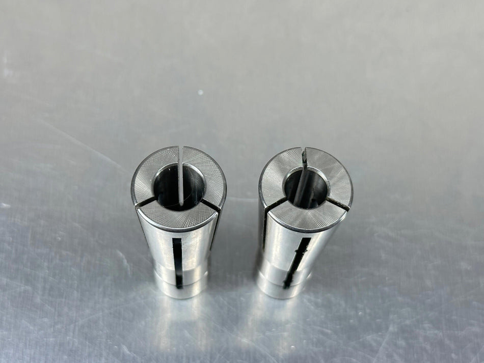 (2) Lyndex VMK12 IMK12 Collets IMK12-028(C), IMK12-024(C)