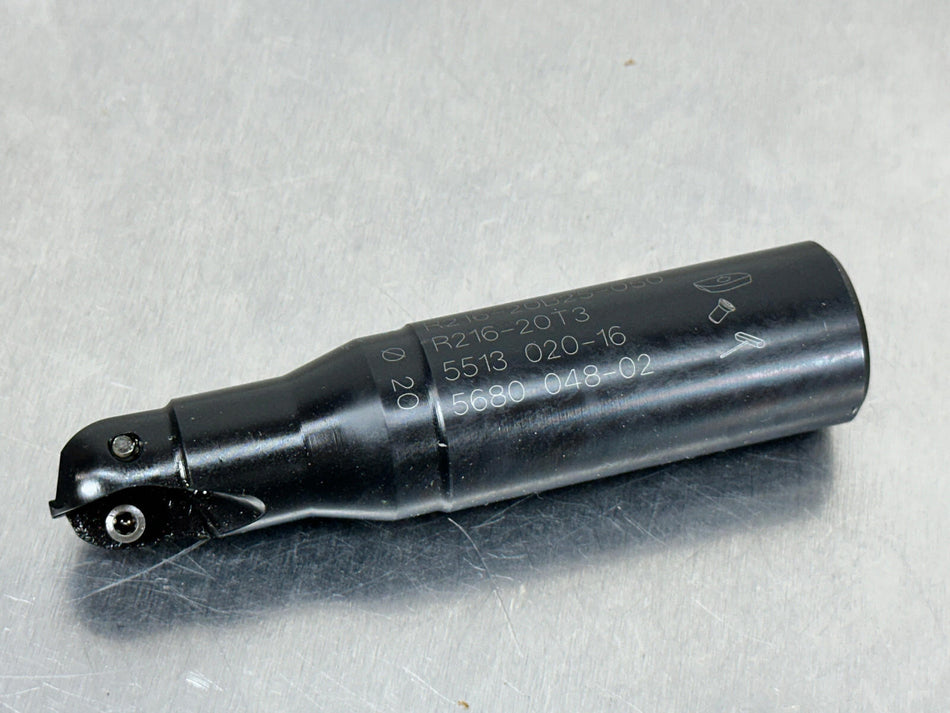 Sandvik R216-20B25-050 Indexable Ball Nose Milling Cutter 20mm Coro Mill