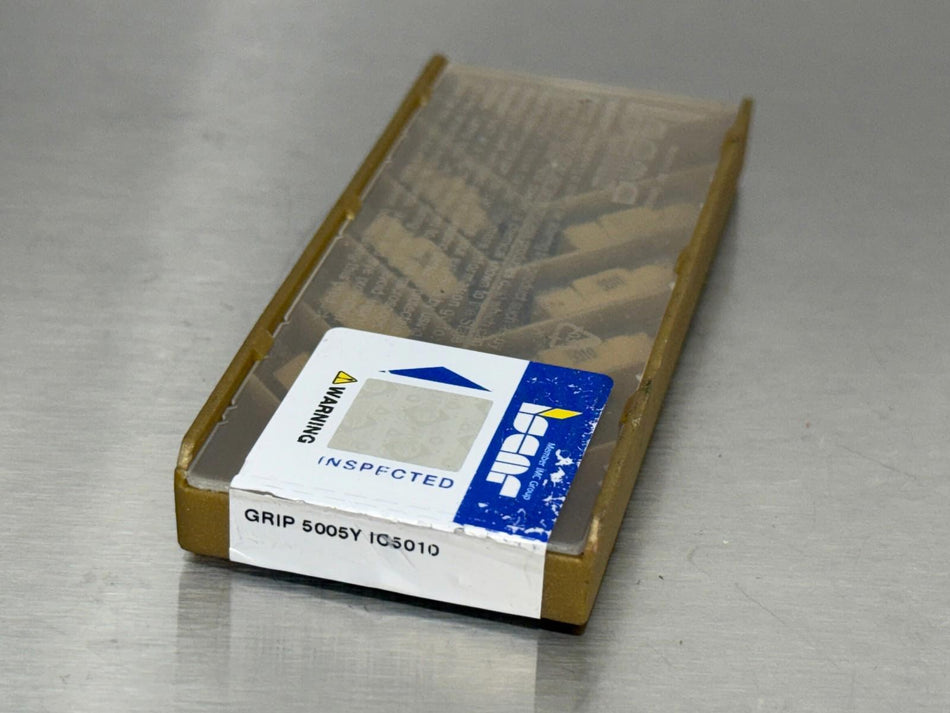 Iscar GRIP 5005Y IC5010 Carbide Insert 6200423 (Pack of 8)