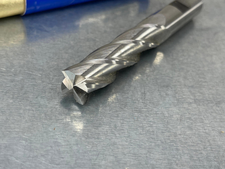 (3) Melin 5/8" End Mill M42 Cobalt 4 Flute 5/8 x 5/8 x 2-1/2 x 4-5/8