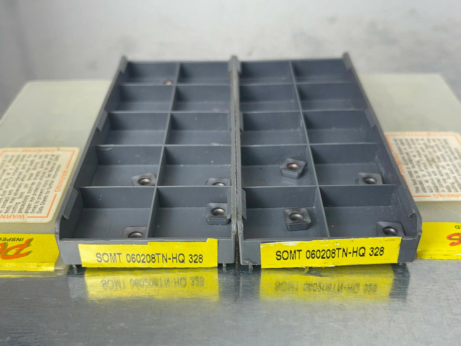 Iscar SOMT 060208TN-HQ IC328 Carbide Inserts (Pack of 14)
