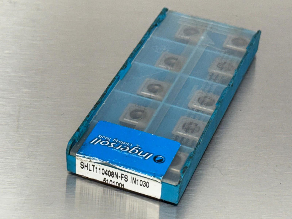 Ingersoll SHLT110408N-FS IN1030 Carbide Insert (Pack of 10)