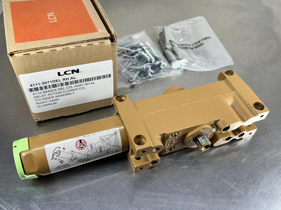LCN Door Closer Body 4111 3071 DEL RH AL Delayed Action Aluminum