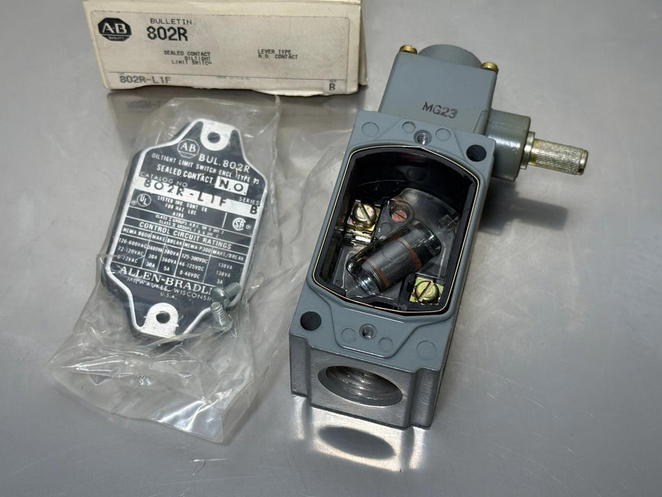 Allen Bradley 802R-L1F Limit Switch Sealed Contact
