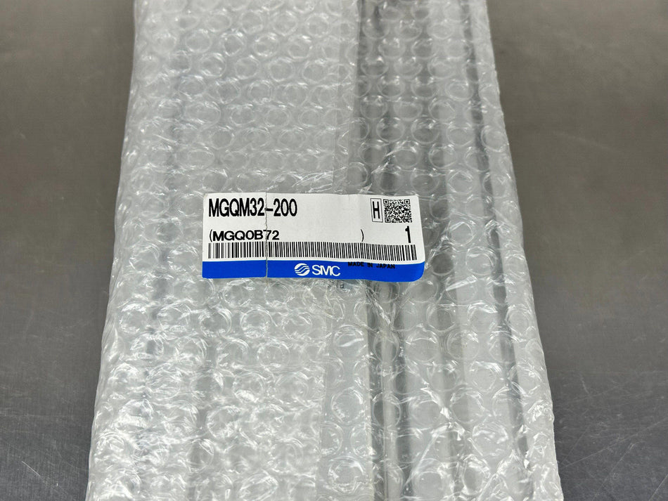 SMC MGQM32-200 Guided Cylinder Pneumatic Slide Bearing 200mm