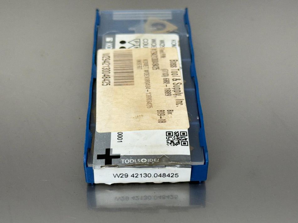 Komet W29 42130.048425 BK8425 Carbide Insert WOEX 080404-13 (Pack of 8)