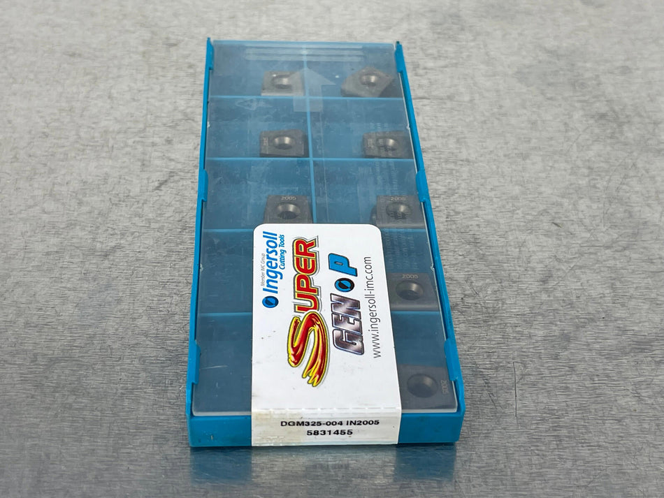 Ingersoll DGM325-004 IN2005 Carbide Insert 5831455 (Pack of 10)
