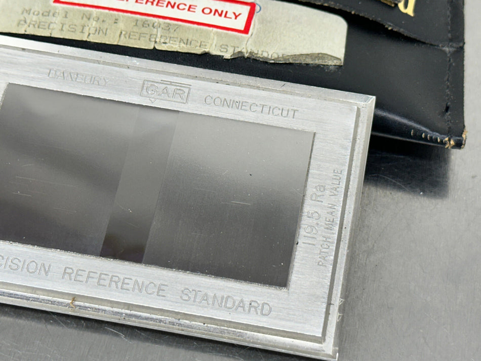 Gar Surface Roughness Standard Diamond Check 16.1 RA , 119.5 RA