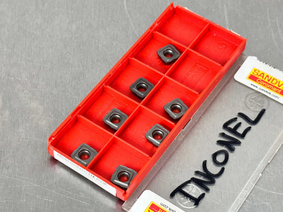 Sandvik 880-05 03 05H-C-LM H13A Carbide Insert (Pack of 7)