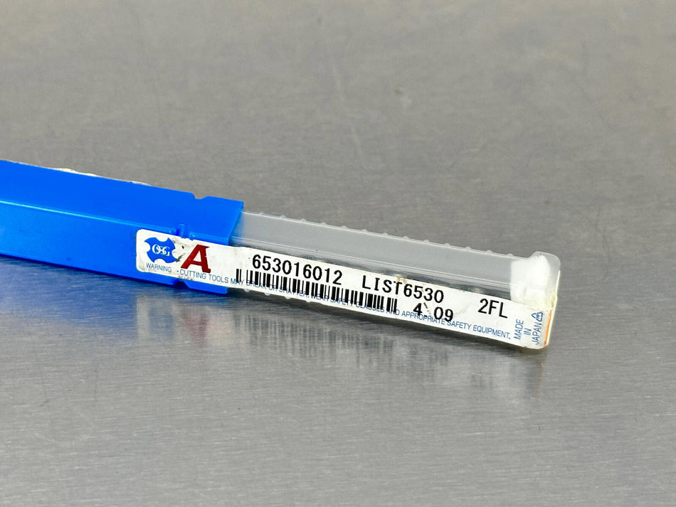 OSG 4.09mm Drill Solid Carbide Coolant Through 55mm Flute 653016012