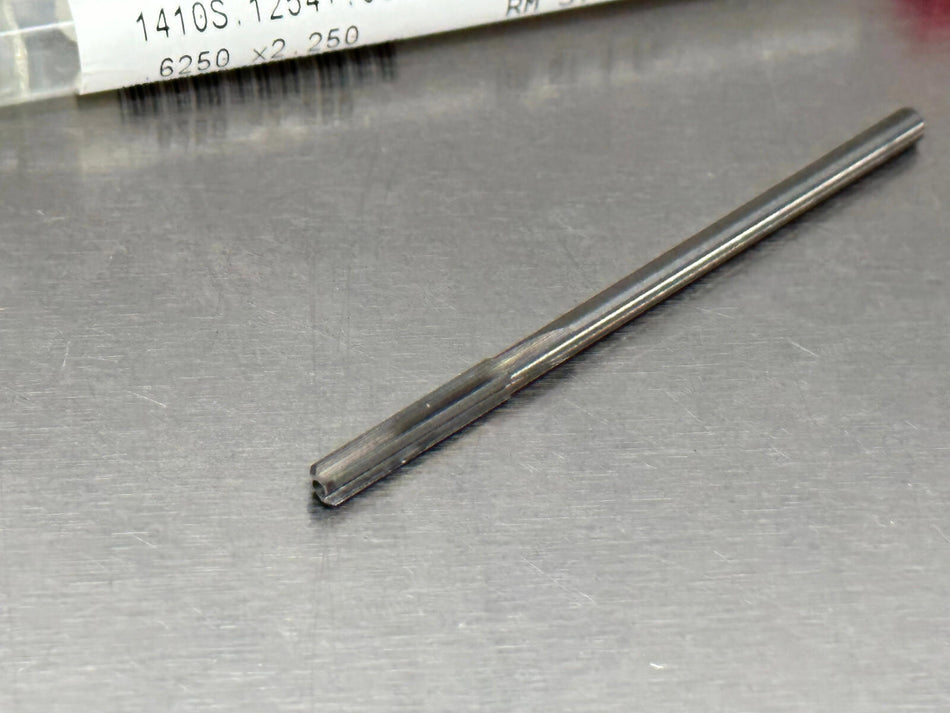 Fullerton .1254 x .6250 x 2.250 Carbide Reamer 4FL 1410S08 (Pack of 5)