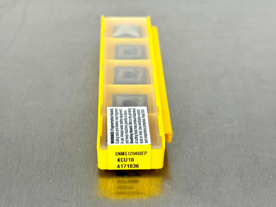 Kennametal SNMG 432FP KCU10 Carbide Insert 120408FP (Pack of 5)