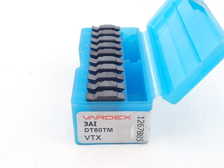 Vardex 3AI DT60TM VTX Carbide Insert Threading (Pack of 10)