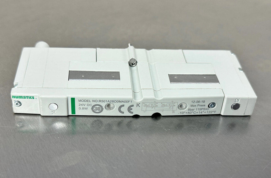 Asco Numatics R501A2BD0MA00F1 Double Solenoid Pilot Valve 501 Series