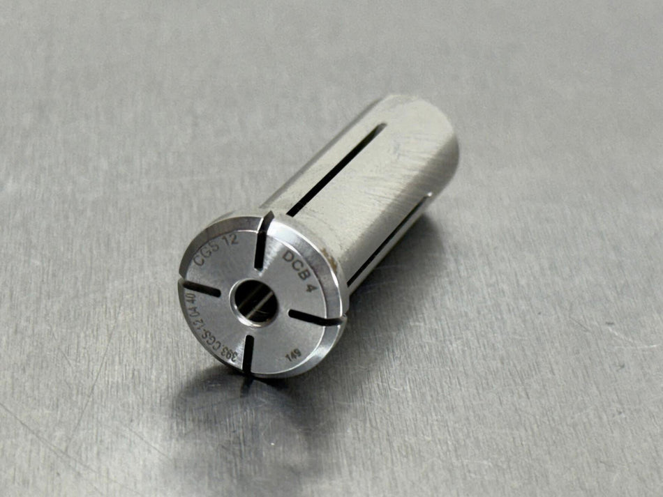 Sandvik 393.CGS-12 04 40 Cylindrical Sleeve Hydraulic Chuck Collet 4mm x 12mm