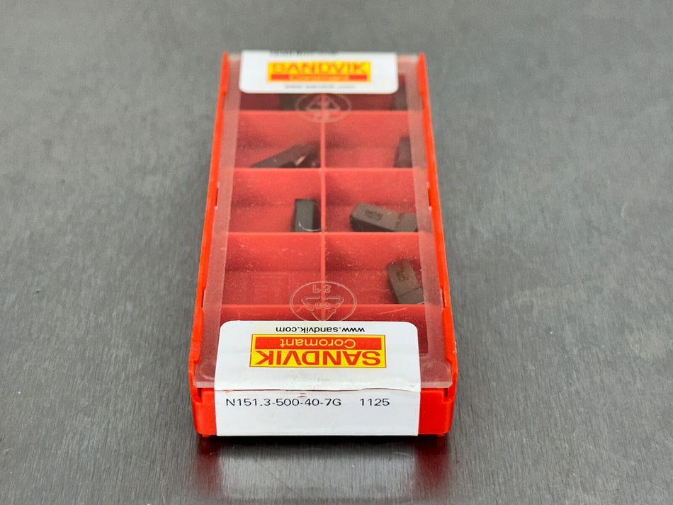 Sandvik N151.3-500-40-7G 1125 Carbide Insert Q-Cut (Pack of 7)